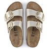 Birkenstock Arizona Big Buckle BirkoFlor - Graceful Pearl White